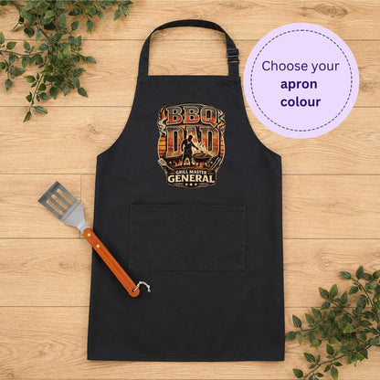 Personalised BBQ Dad | Grill Master General Apron