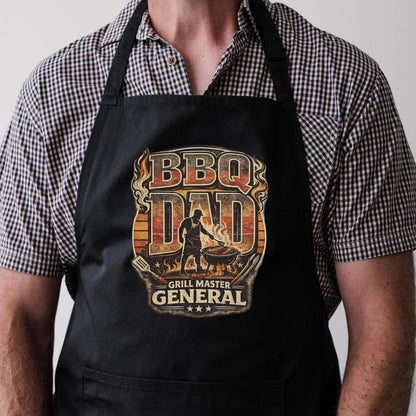 Personalised BBQ Dad | Grill Master General Apron