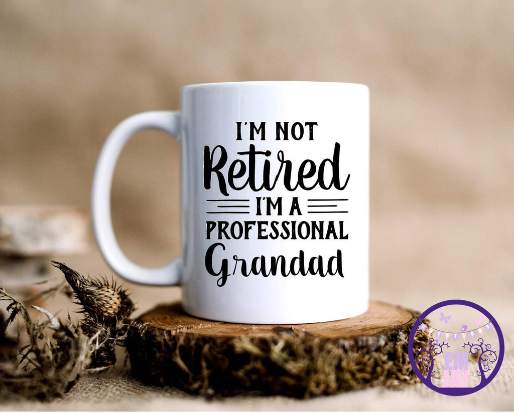 Personalised Professional Grandad Mug: Father's Day mug gift for Grandad
