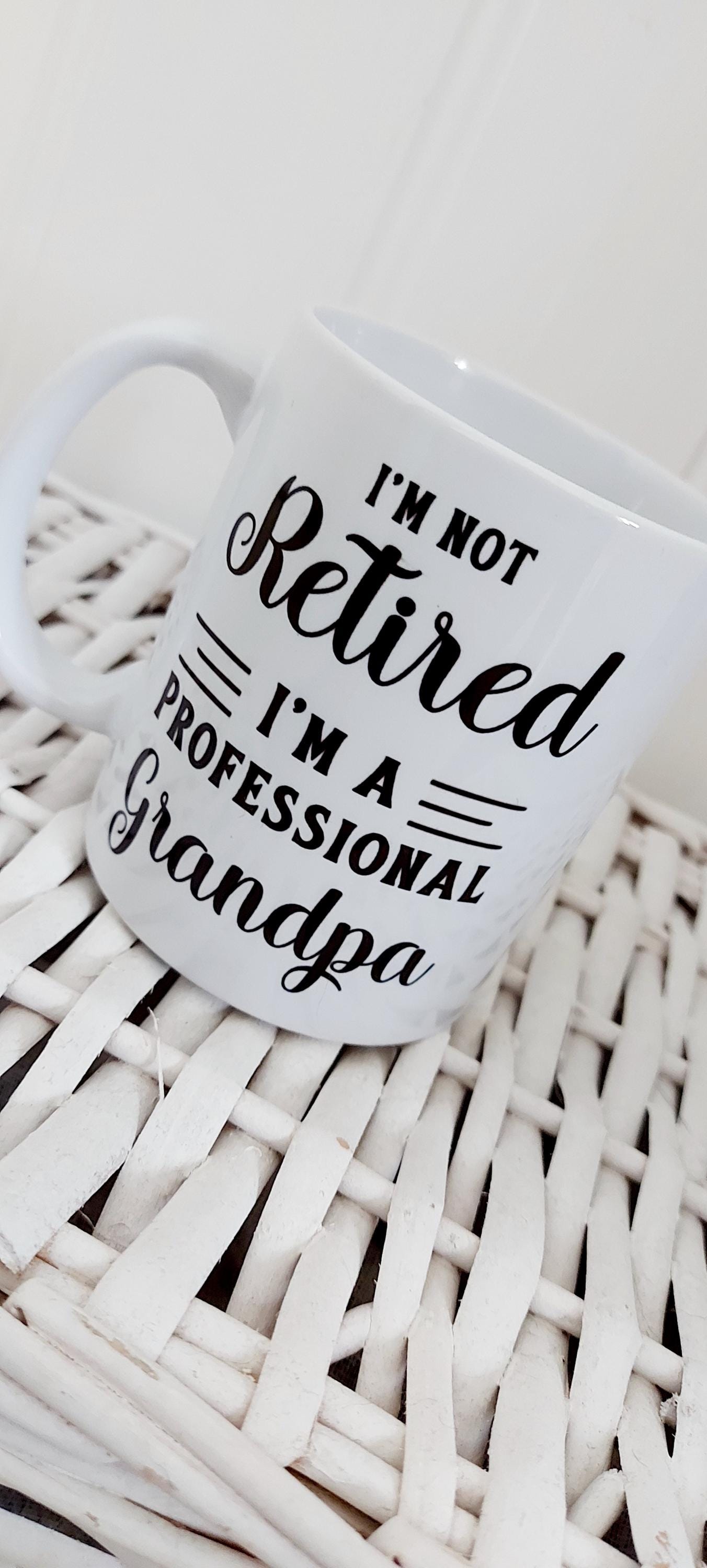 Personalised Professional Grandad Mug: Father's Day mug gift for Grandad