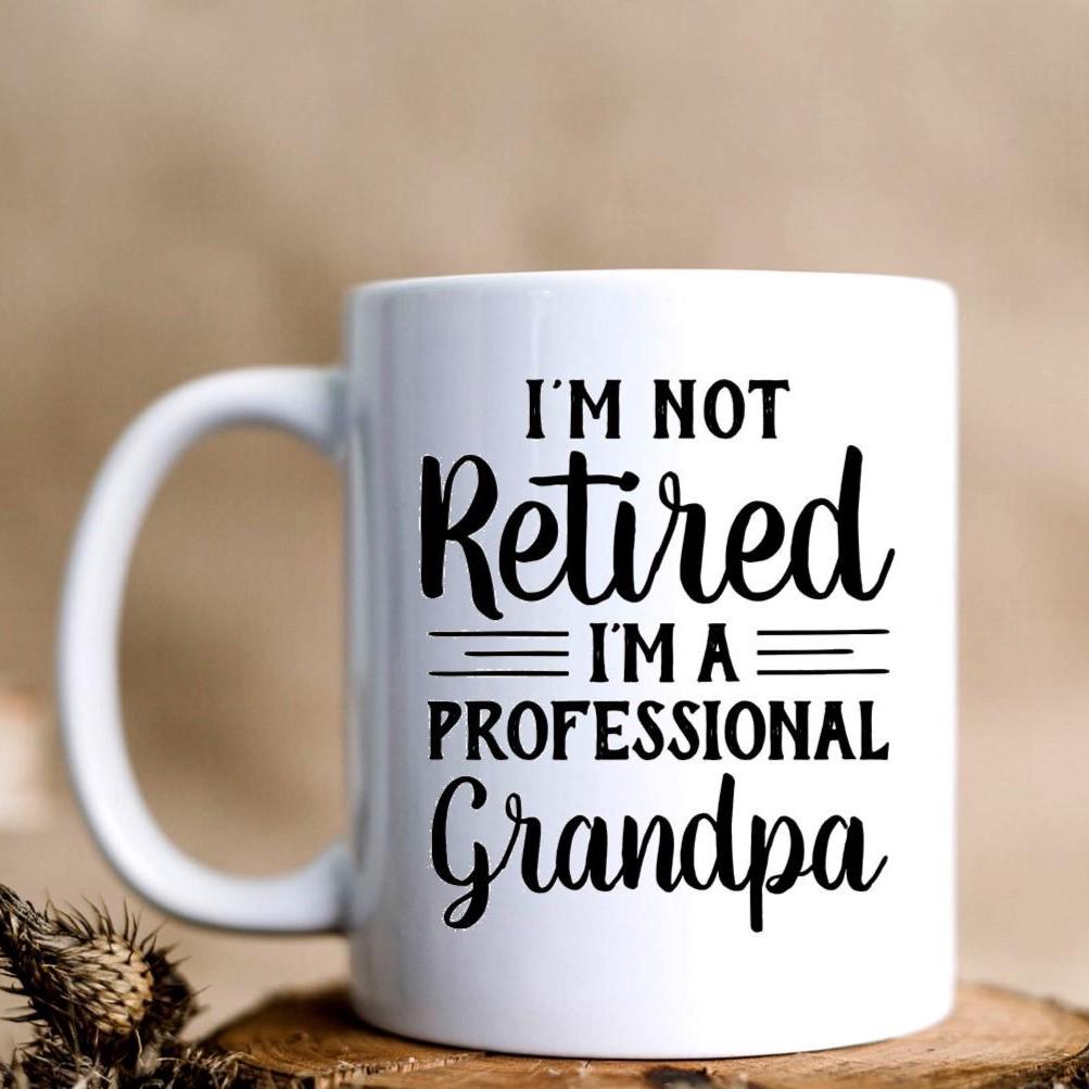 Personalised Professional Grandad Mug: Father's Day mug gift for Grandad