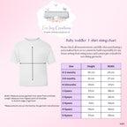 Personalised Ballerina Birthday T-Shirt: Choose your age (1-10)