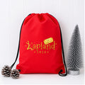 Personalised Lapland 2026 Drawstring Bag, bag for Lapland trip, Lapland reveal gift
