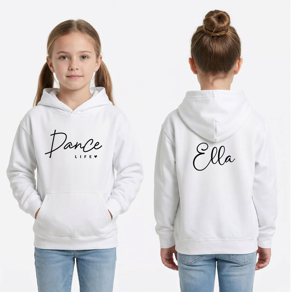 Personalised kids Dance Life hoodie
