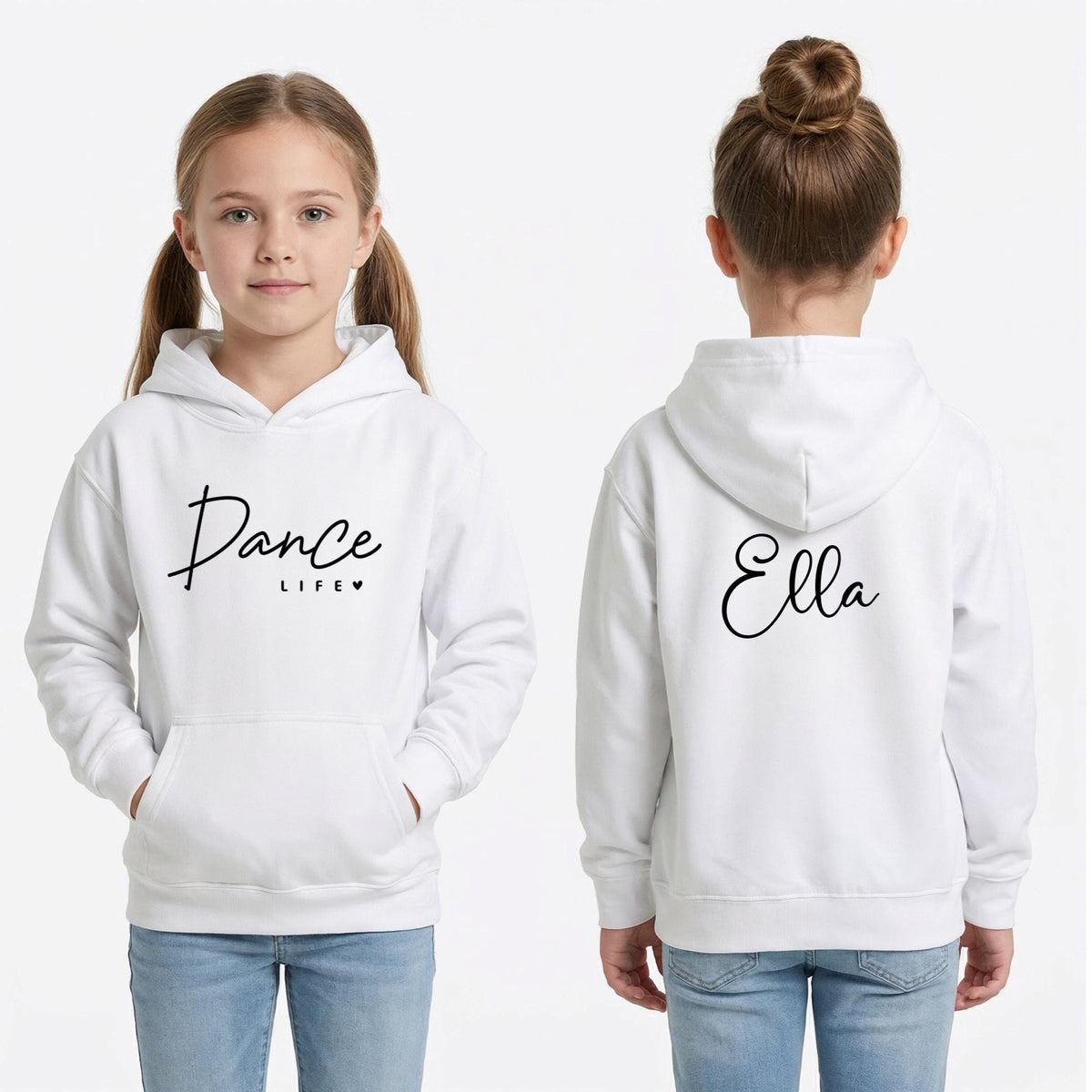Personalised kids Dance Life hoodie
