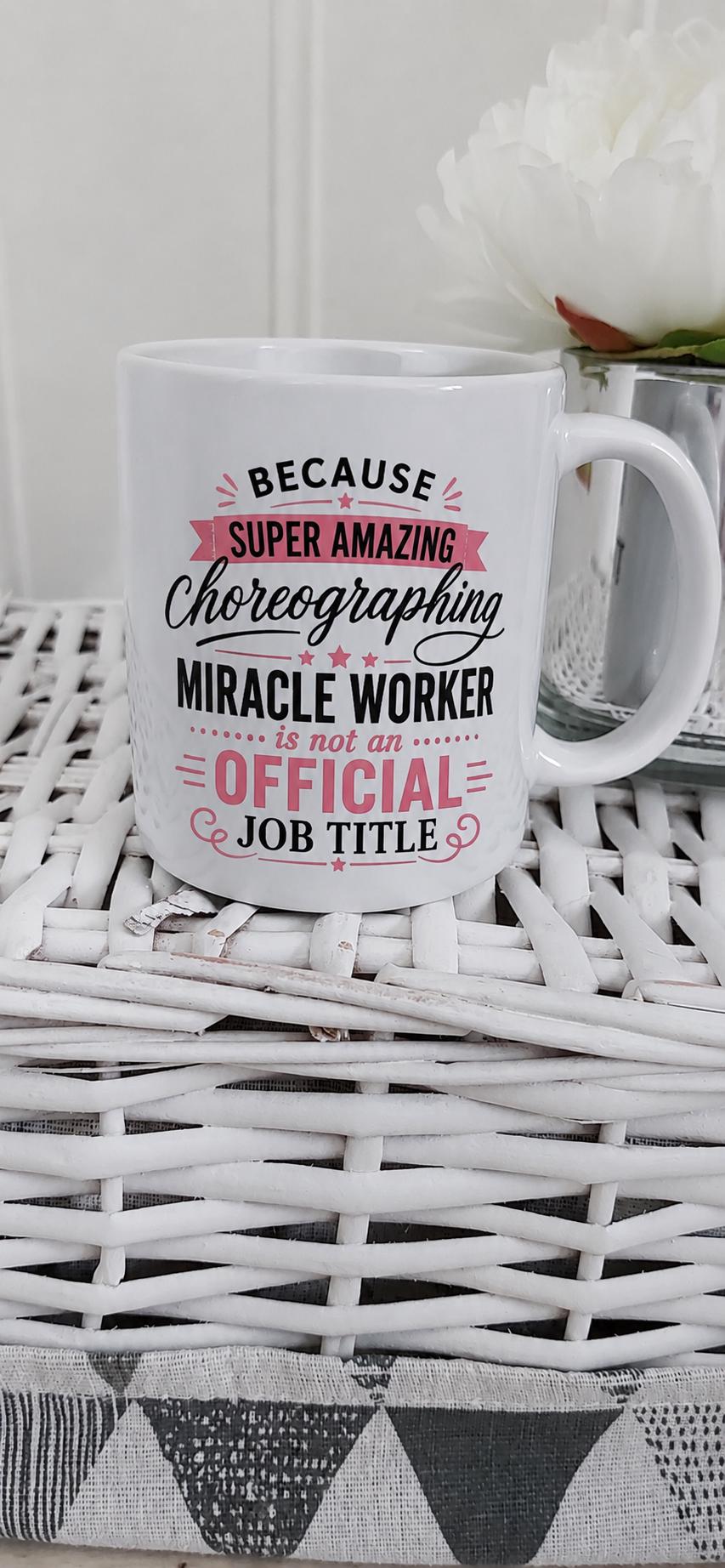 Personalised Ballet Teacher/Dance Teacher Mug