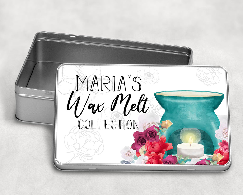 Personalised Wax Melt Storage Box, Wax Melt Holder, Wax Melt Gift, Custom Wax Melt Organiser