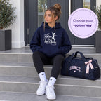 Personalised Born to Tap Dance Hoodie, Custom Dance Hoodie, Ballet Gift