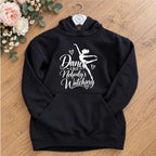 Personalised Dance Like Nobody's Watching Hoodie, Dance Gift for Girls