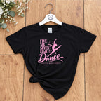 Personalised 5678 Dance T-Shirt, Dance Gift for Girls/Ladies