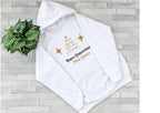 Personalised First Christmas as a Mrs hoodie