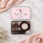 Personalised Dance Hair Essentials Tin, Ballerina Hair Kit, Dance Gift