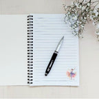 Personalised Ballerina Notebook, Ballet Dance Journal, A5
