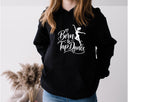 Personalised Born to Tap Dance Hoodie, Custom Dance Hoodie, Ballet Gift