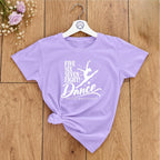 Personalised 5678 Dance T-Shirt, Dance Gift for Girls/Ladies