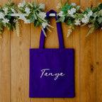 Personalised 5678 Dance Tote Bag, Dancer Gift, Ballet Bag