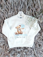 Personalised Big Brother Sweatshirt, Promoted to Big Brother, New Baby Gift