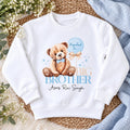 Personalised Big Brother Sweatshirt, Promoted to Big Brother, New Baby Gift