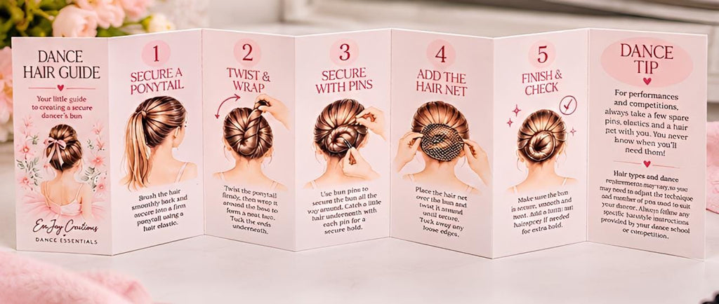 Personalised Dance Hair Kit, Ballet Bun Kit, Dancer Gift, Hair Essentials Tin