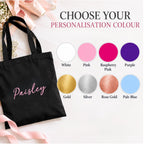Personalised Eat Sleep Dance Repeat Tote Bag, Dance Gift, Dancer Bag