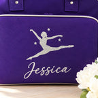 Personalised Dance & Gymnastics Bag, Ballet Kit Bag, Girls Sports Bag