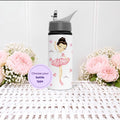 Personalised Ballerina Water Bottle, Ballet Bottle, Dance Gift for Girls