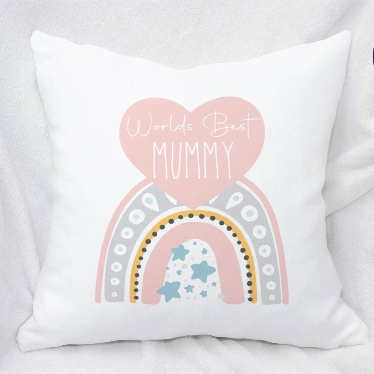 World's Best Mum cushion, Mother's Day gift, Mother's Day cushion