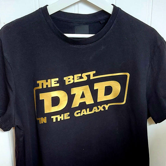 Best Dad in the Galaxy t-shirt, Men's t-shirt, Father's Day gift, Daddy t-shirt, Birthday present for Dad