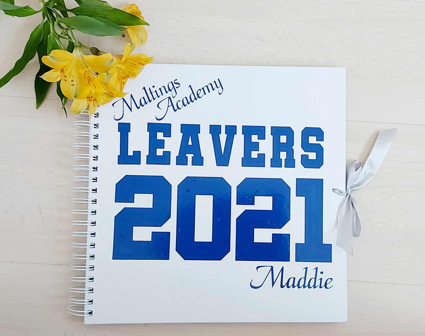 Personalised Leavers 2025 School scrapbook