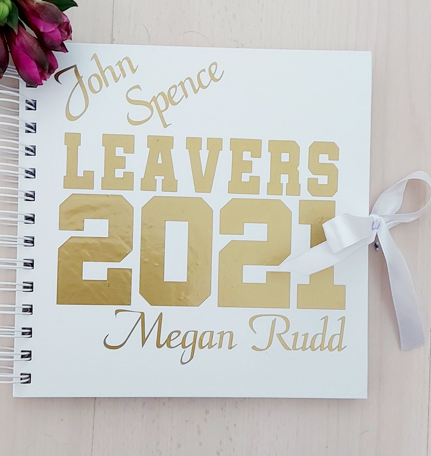Personalised Leavers 2025 School scrapbook