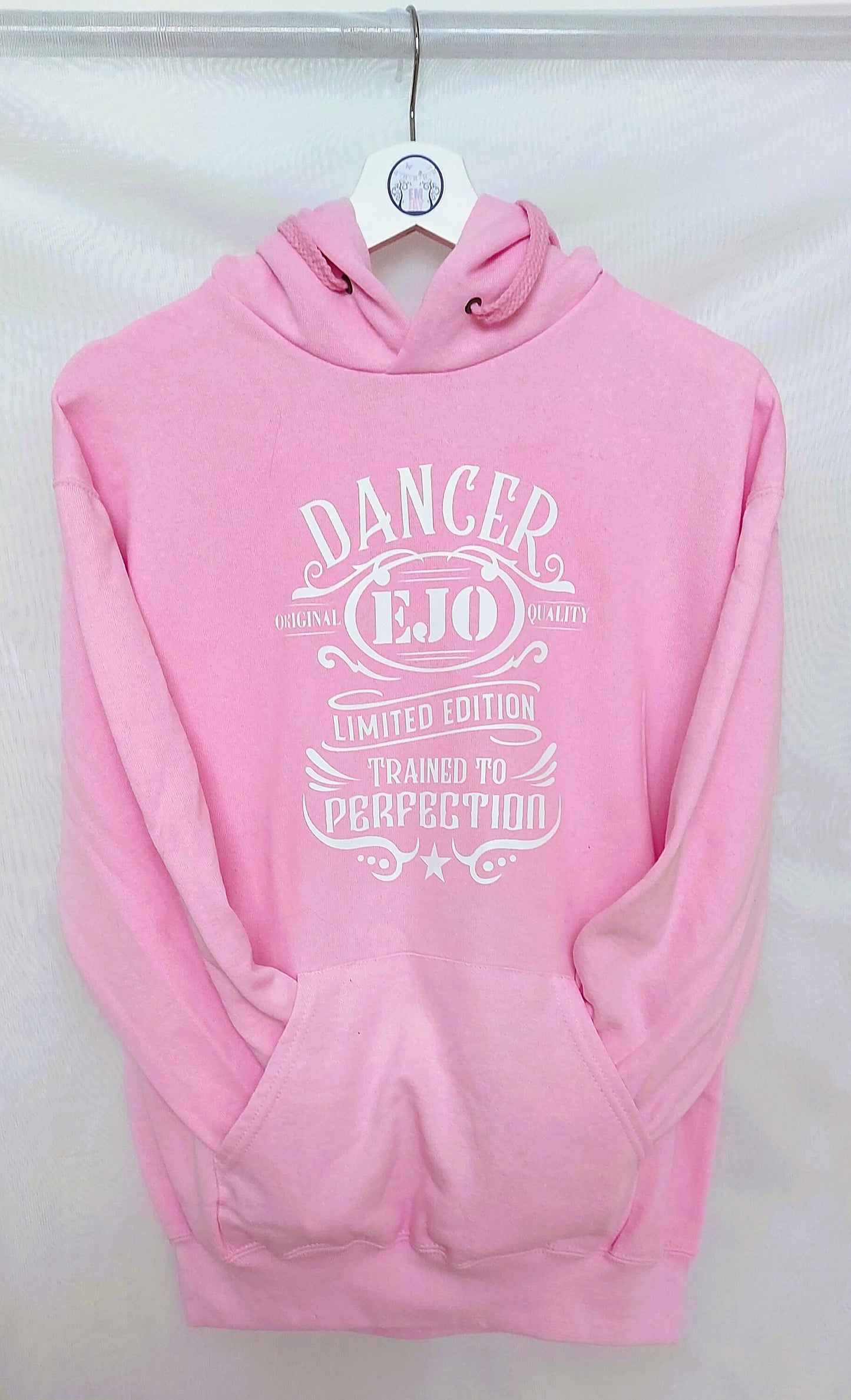 Personalised vintage dancer hoodie, dance gift, gift for a dancer, ballet gift, ballerina hoodie