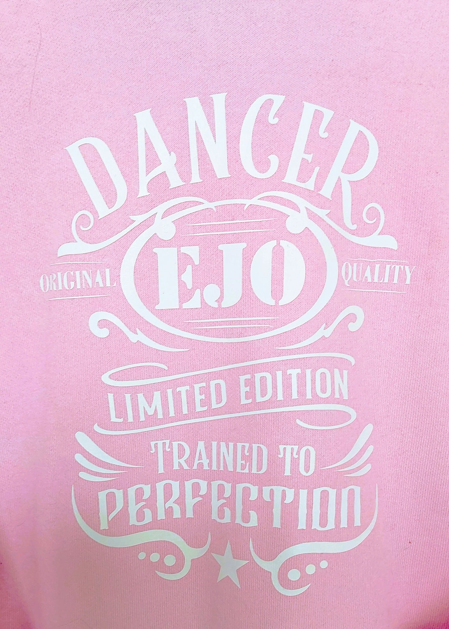 Personalised vintage dancer hoodie, dance gift, gift for a dancer, ballet gift, ballerina hoodie