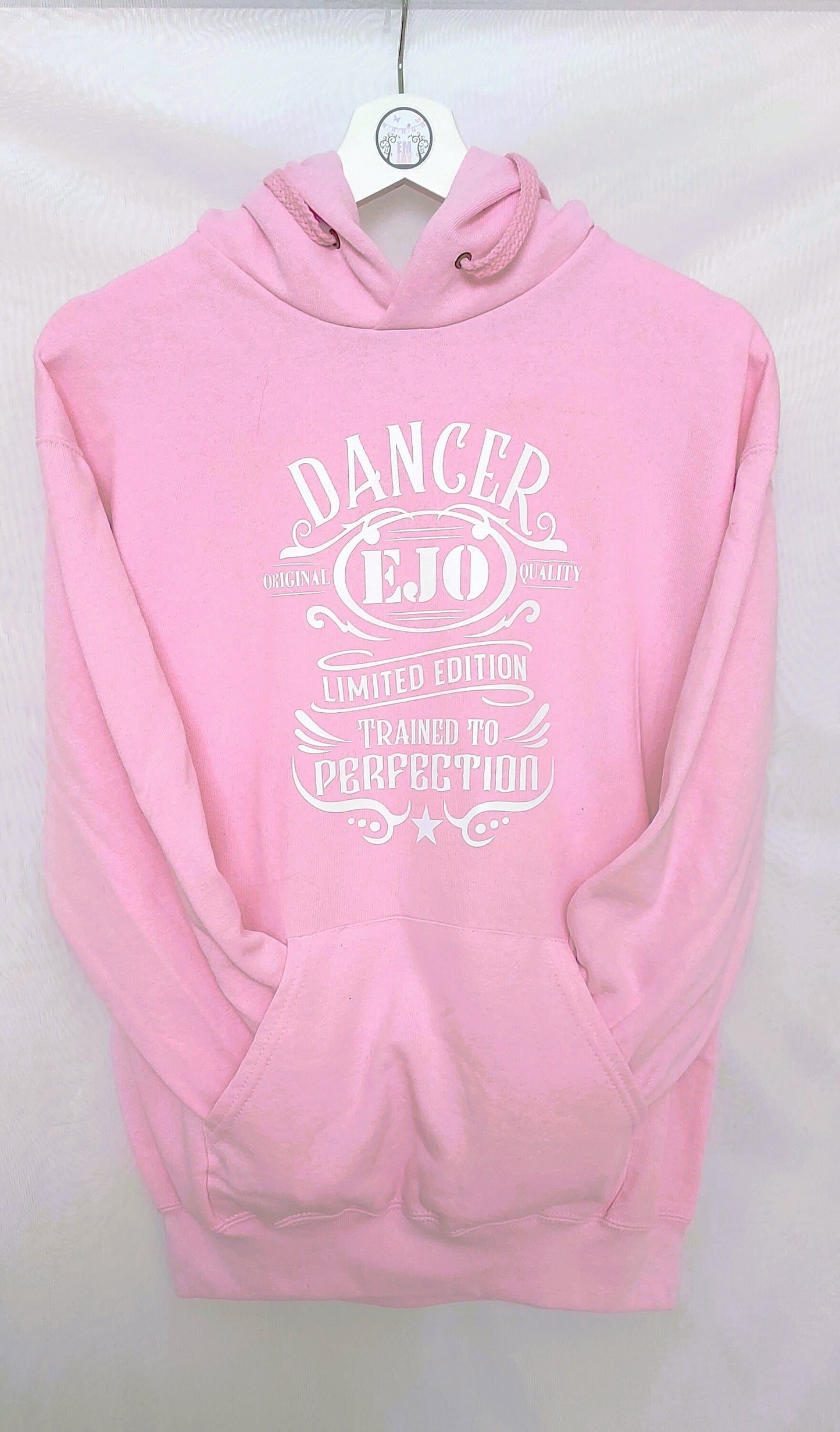 Personalised vintage dancer hoodie, dance gift, gift for a dancer, ballet gift, ballerina hoodie