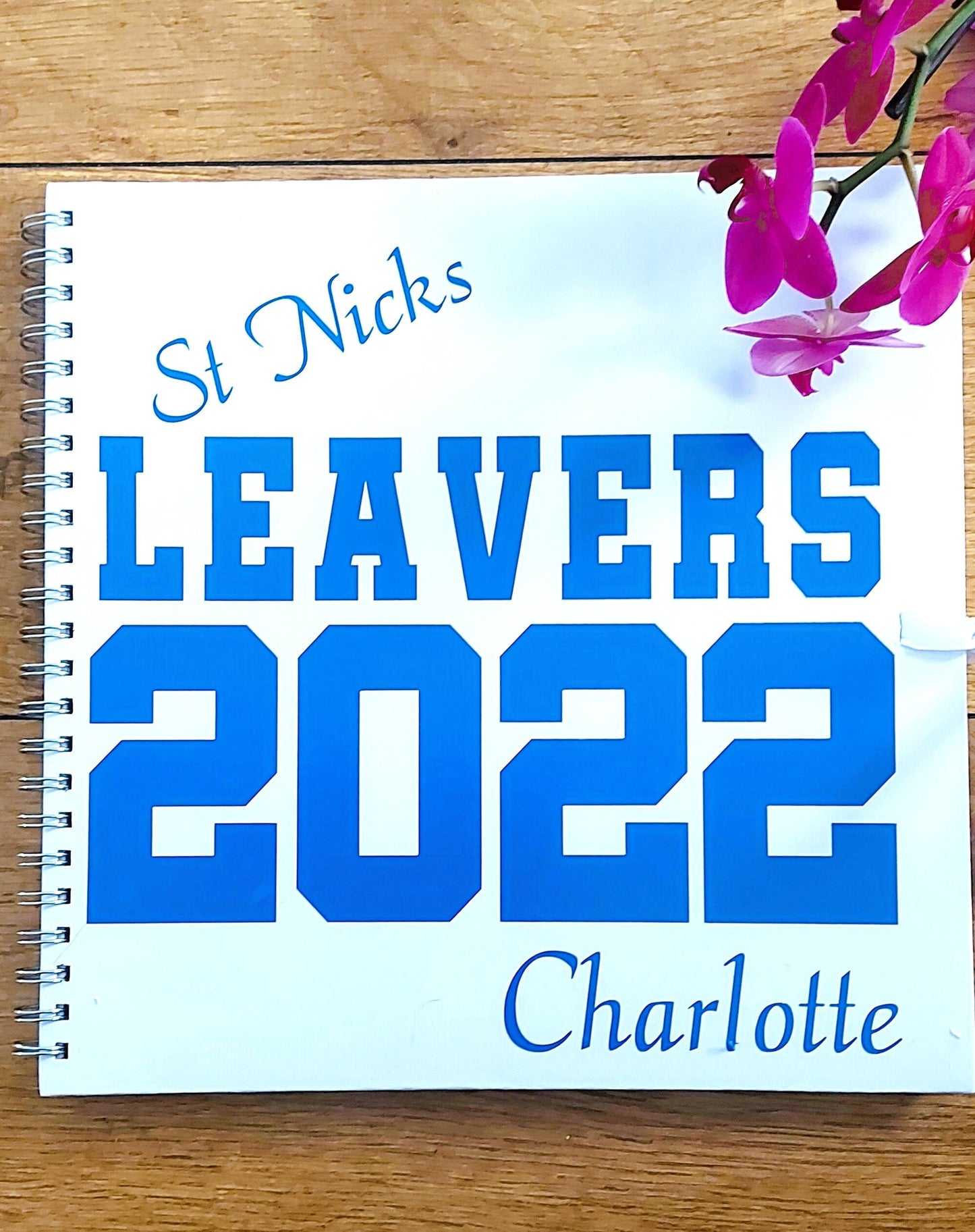 Personalised Leavers 2025 School scrapbook