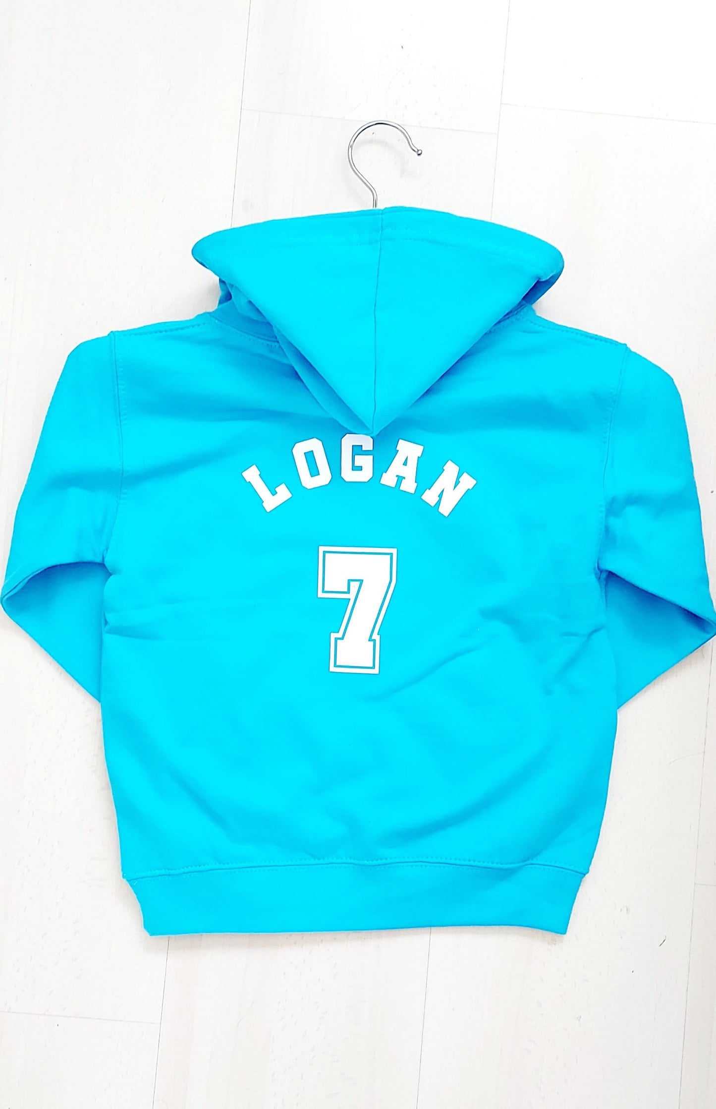 Personalised Eat Sleep Football Repeat hoodie basics
