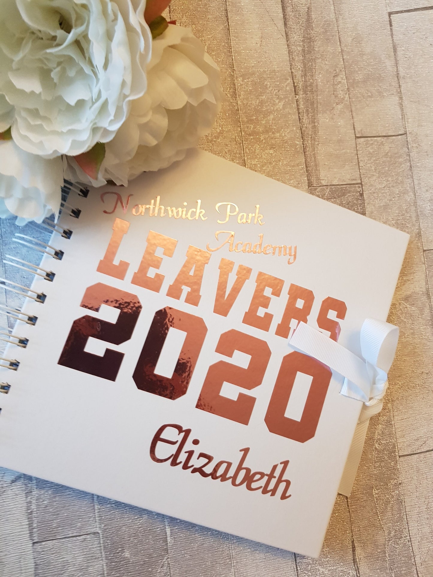 Personalised Leavers 2025 School scrapbook
