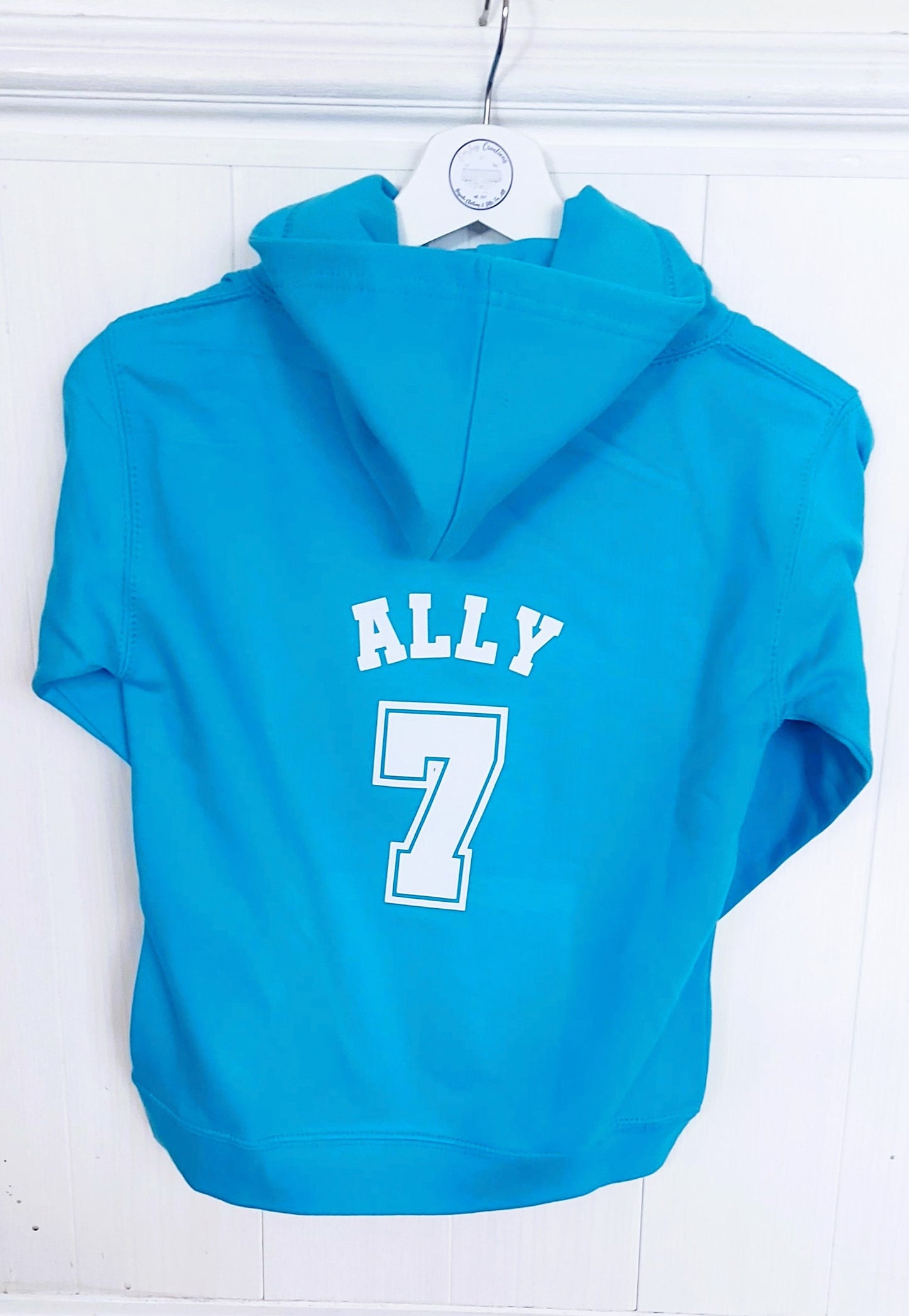 Personalised Eat Sleep Football Repeat hoodie basics