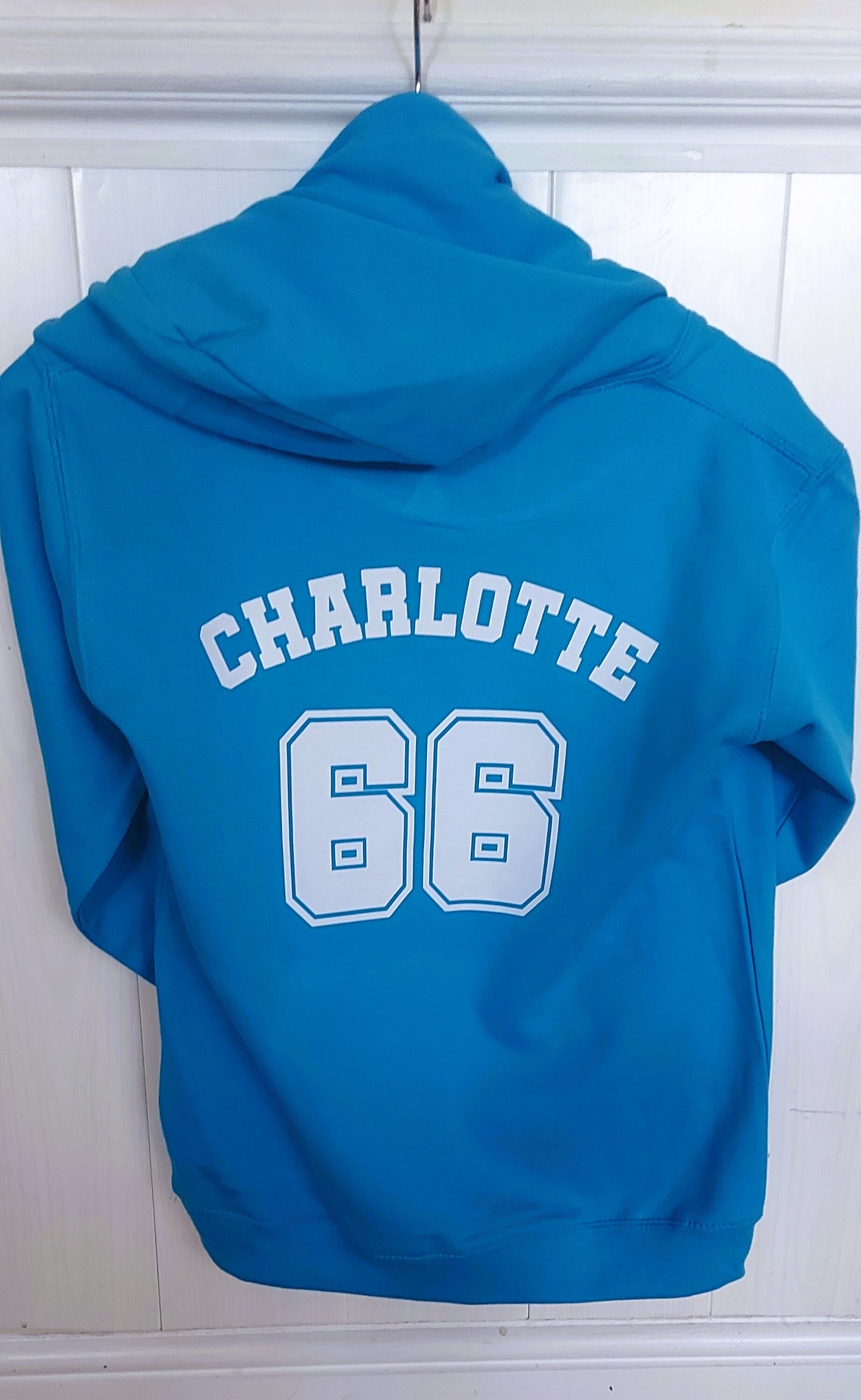 Personalised Eat Sleep Football Repeat hoodie basics