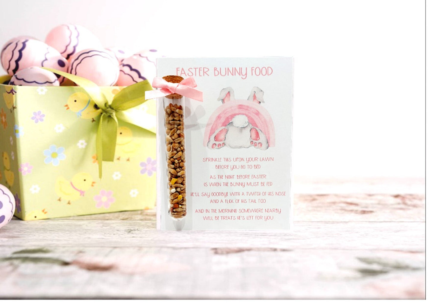 Easter bunny food, magical Easter bunny food, Easter gift, Easter egg hunt, Easter basket filler, Easter party favour