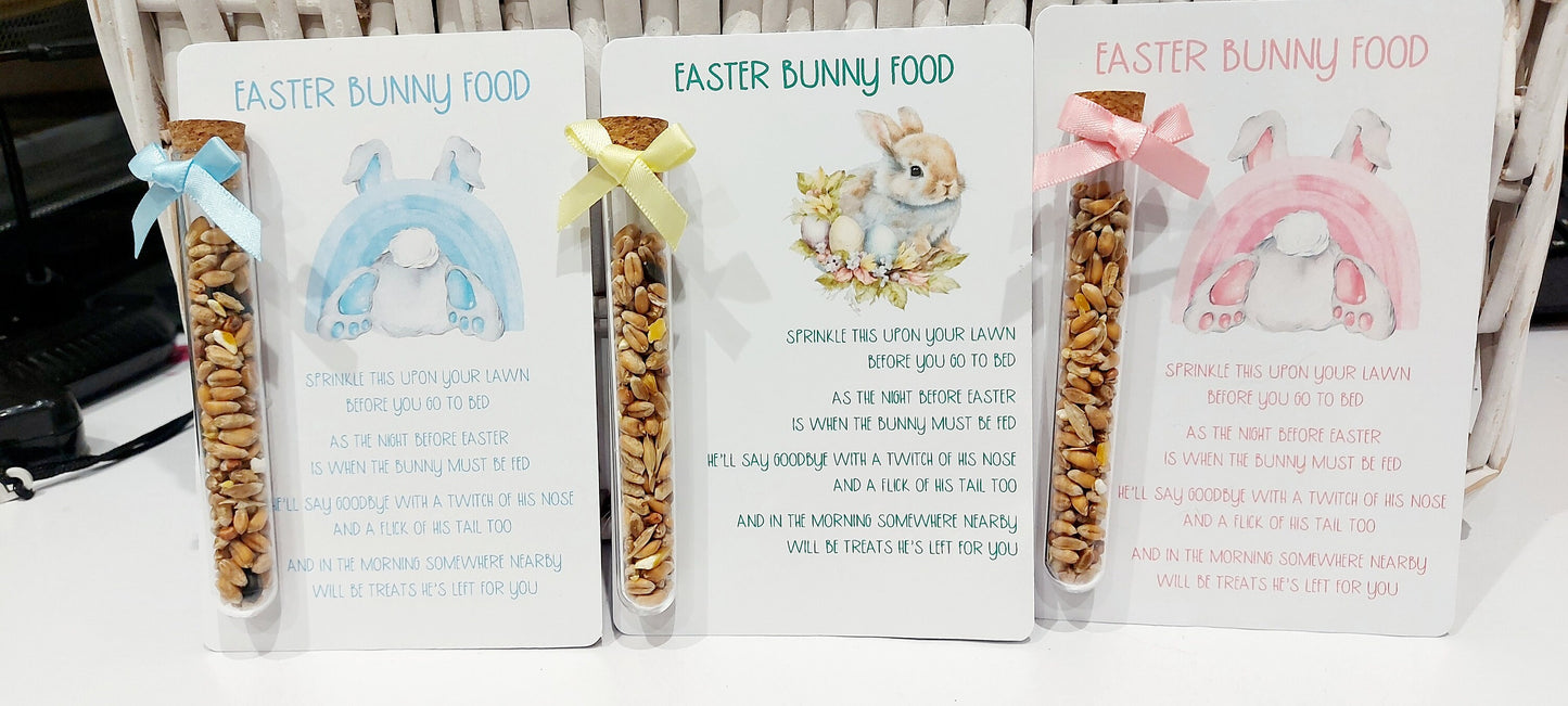 Easter bunny food, magical Easter bunny food, Easter gift, Easter egg hunt, Easter basket filler, Easter party favour