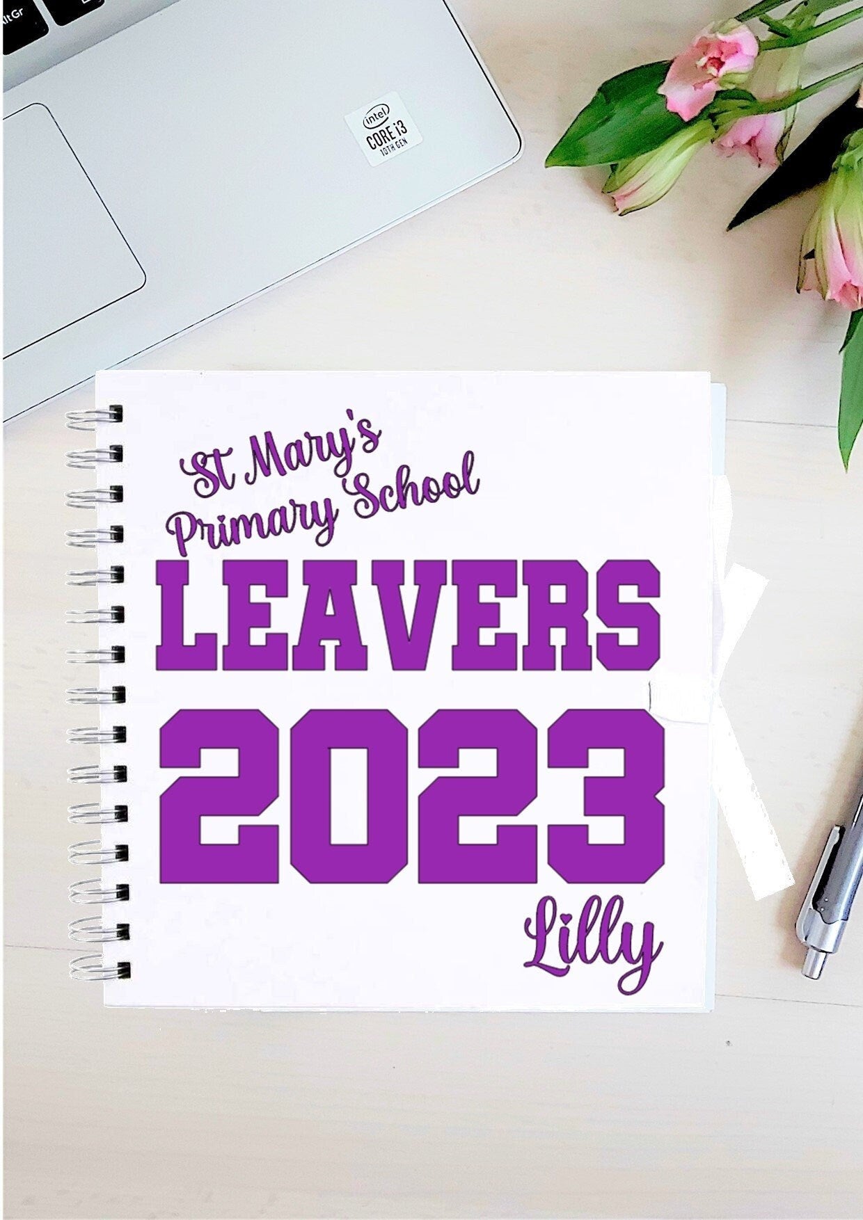 Personalised Leavers 2025 School scrapbook