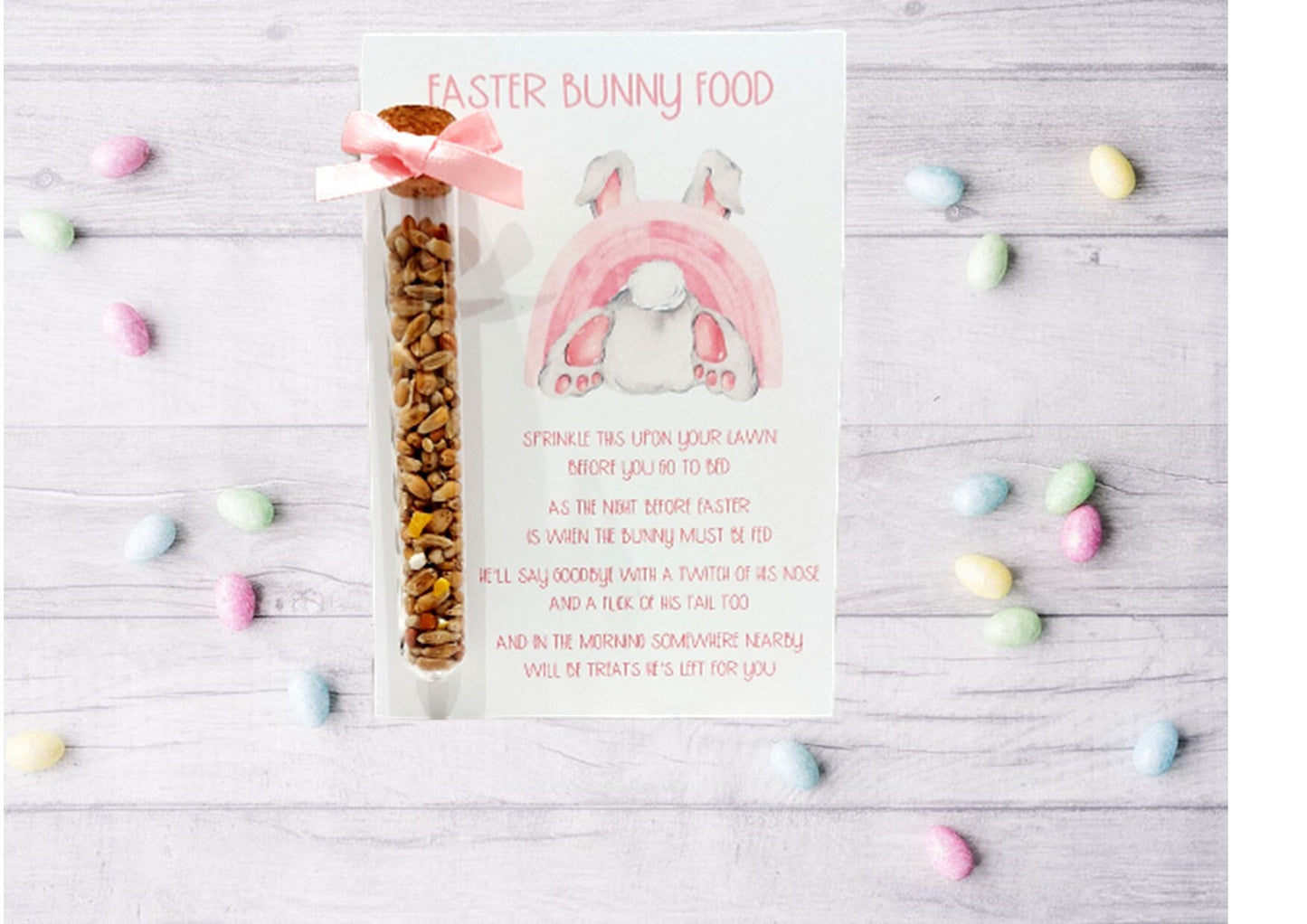 Easter bunny food, magical Easter bunny food, Easter gift, Easter egg hunt, Easter basket filler, Easter party favour