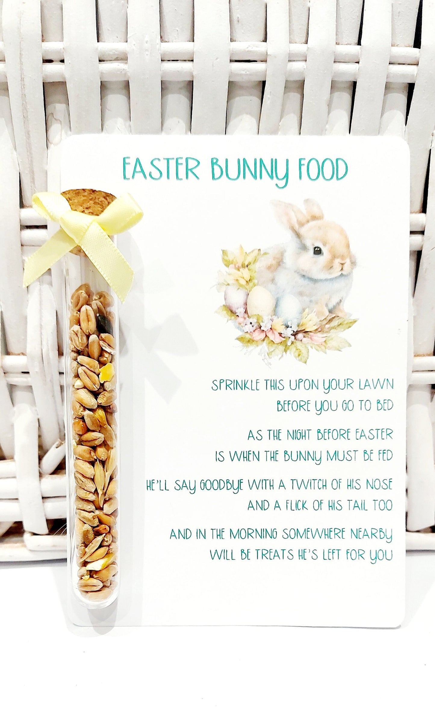 Easter bunny food, magical Easter bunny food, Easter gift, Easter egg hunt, Easter basket filler, Easter party favour