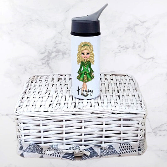 Personalised Irish Dance water bottle, dance gift, Irish Dance gift, gift for Irish dancer